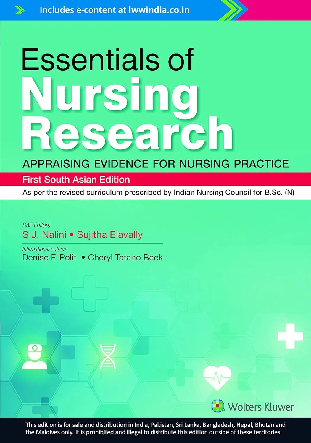 Essentials of Nursing Research Appraising Evidence for Nursing Practice -10E (SAE)