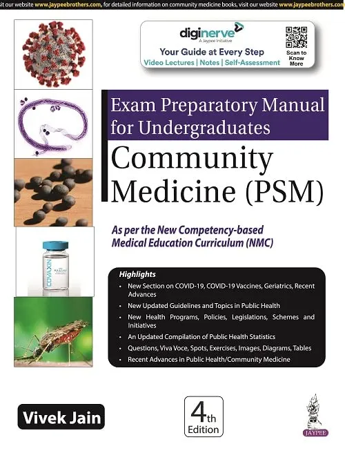 Exam Preparatory Manual For Undergraduates Community Medicine (Psm) - 4th Edition 2022