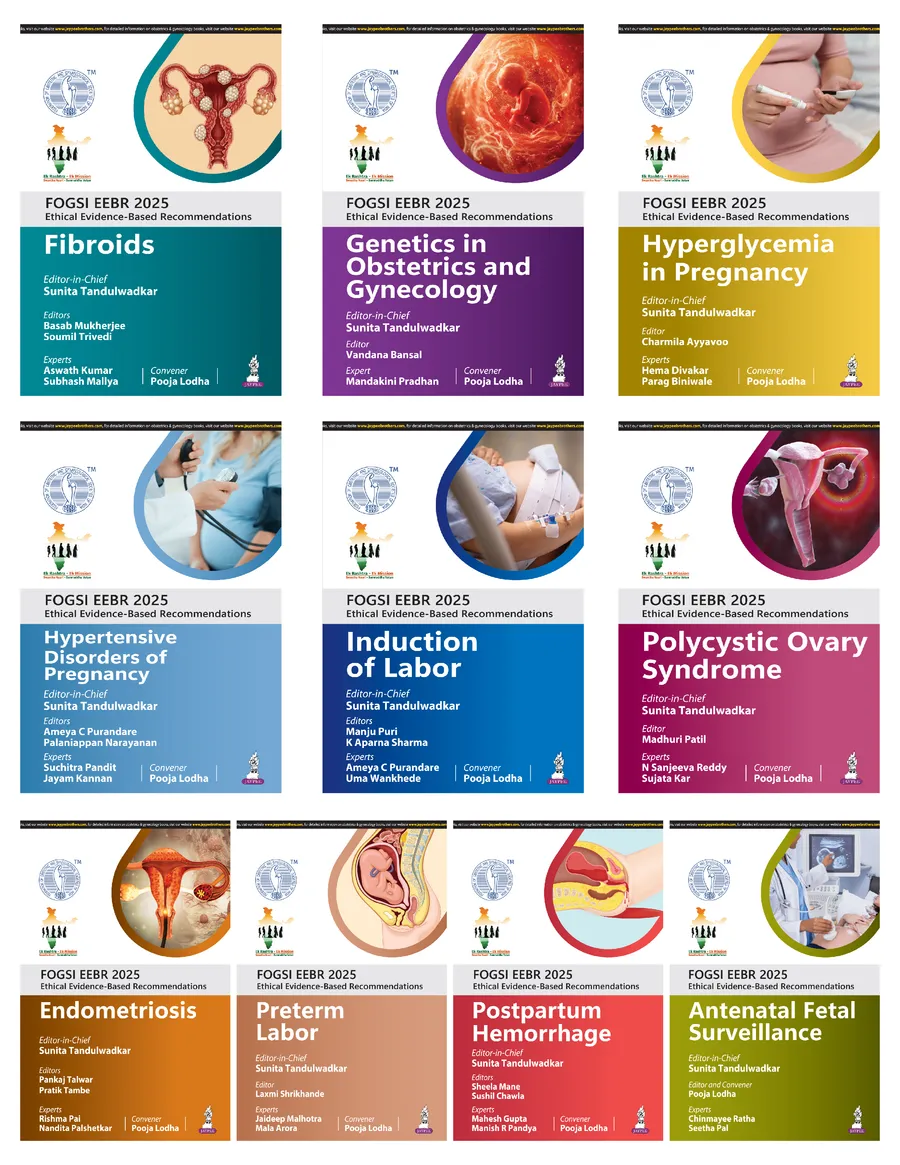 FOGSI EEBR 2025 | Ethical & Evidence-Based Recommendations (10 Books Set)