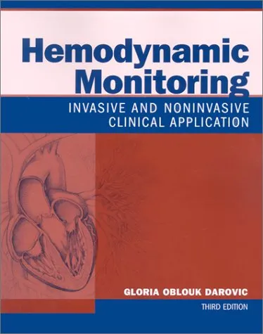 Hemodynamic Monitoring: Invasive and Noninvasive Clinical Application -3E