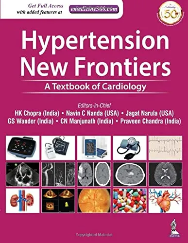 Image of Hypertension New Frontiers A Textbook Of Cardiology 2021 Edition -1st Edition