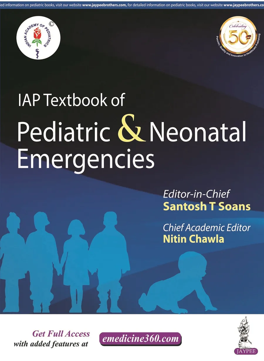 IAP Textbook of Pediatric & Neonatal Emergencies (Indian Academy of Pediatrics)