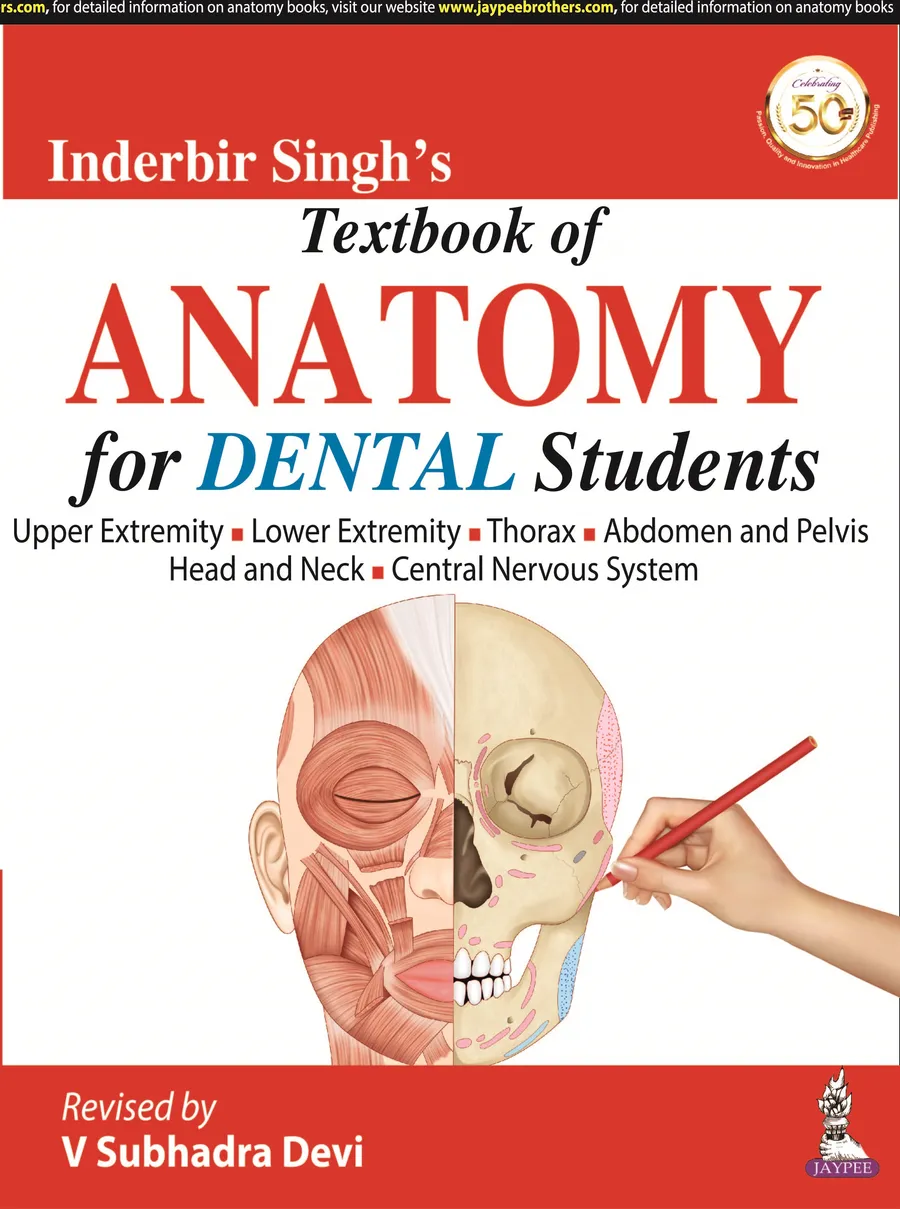 Inderbir Singhs Textbook of Anatomy for Dental Students