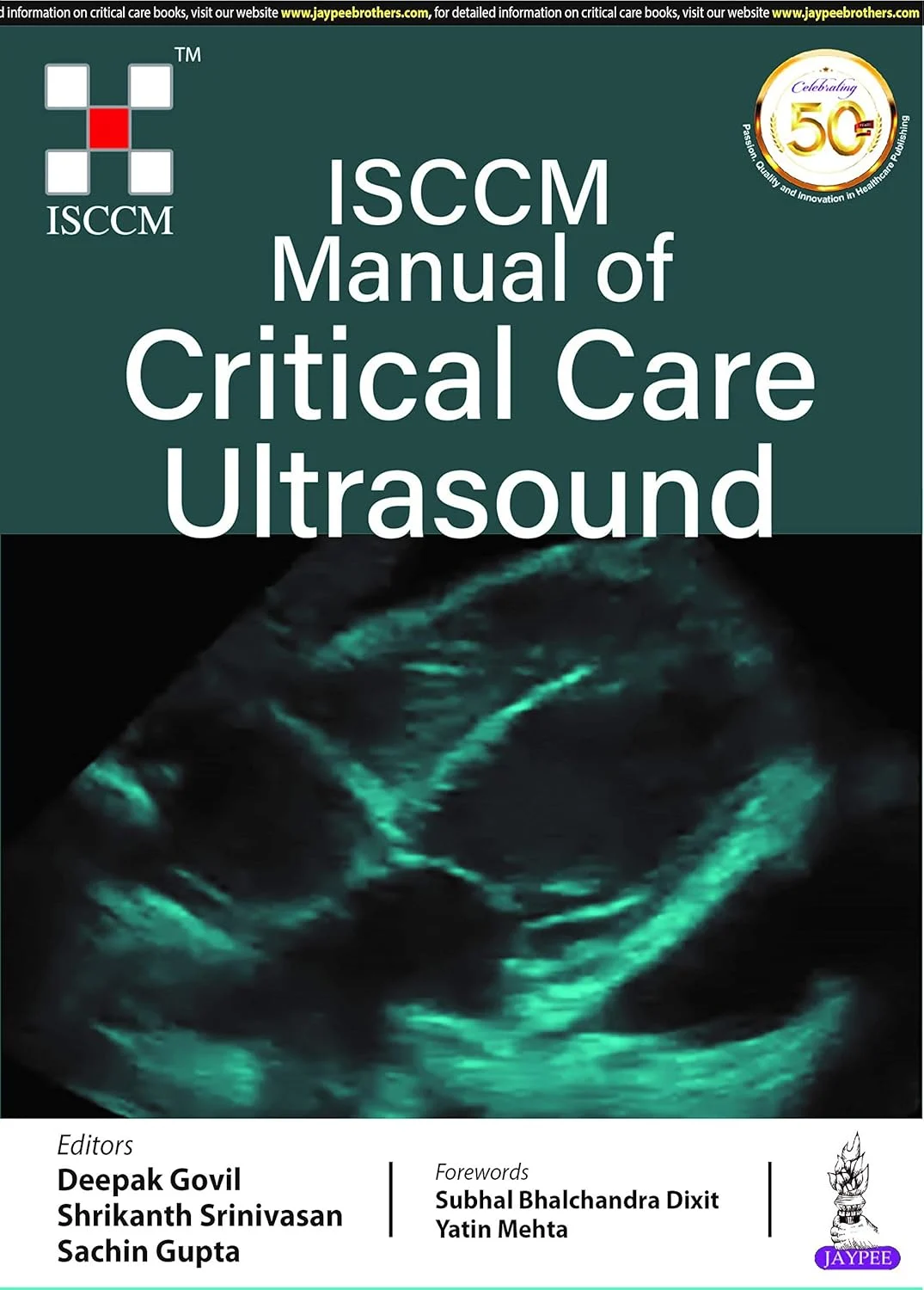 Isccm Manual Of Critical Care Ultrasound | 1st Edition