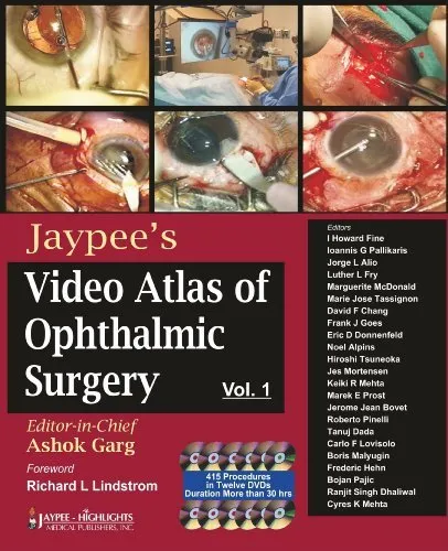 Jaypee's  Video Atlas Of Ophthalmic Surgery Vol.1 (12 Dvd Roms) - 1st Edition