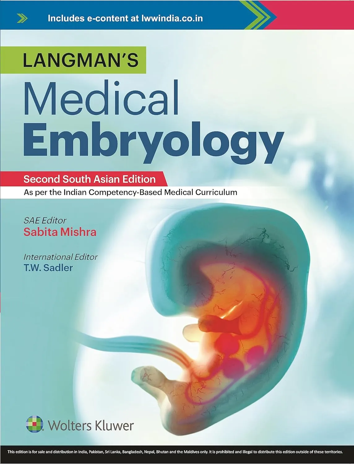 Langman’s Medical Embryology (SAE) -2nd Edition