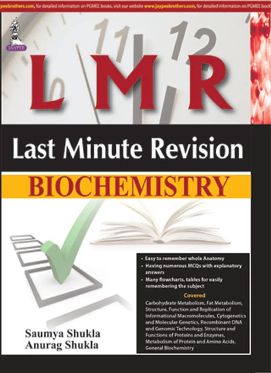 Last Minute Revision | Biochemistry
