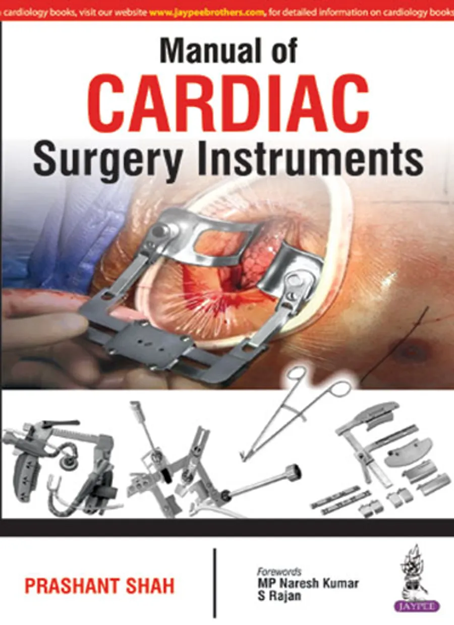 Image of Manual of Cardiac Surgery Instruments