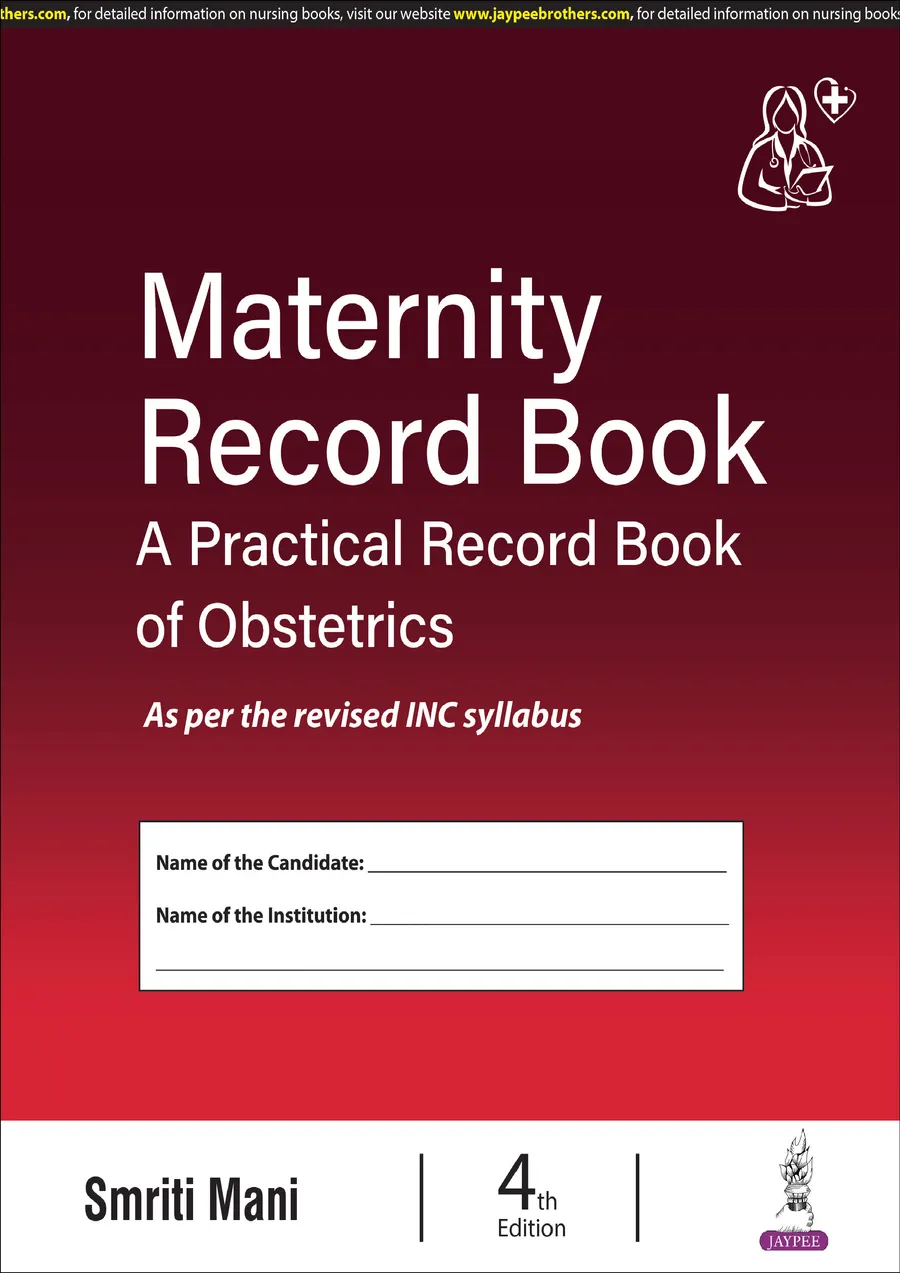 Maternity Record Book | A Practical Record Book of Obstetrics)