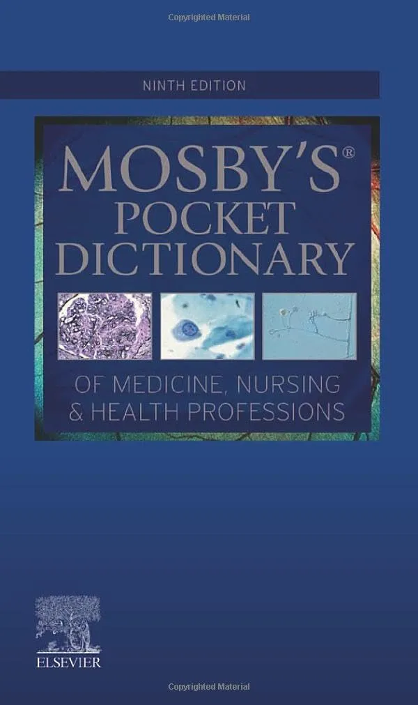 Mosby's Pocket Dictionary of Medicine, Nursing & Health Professions - 9E