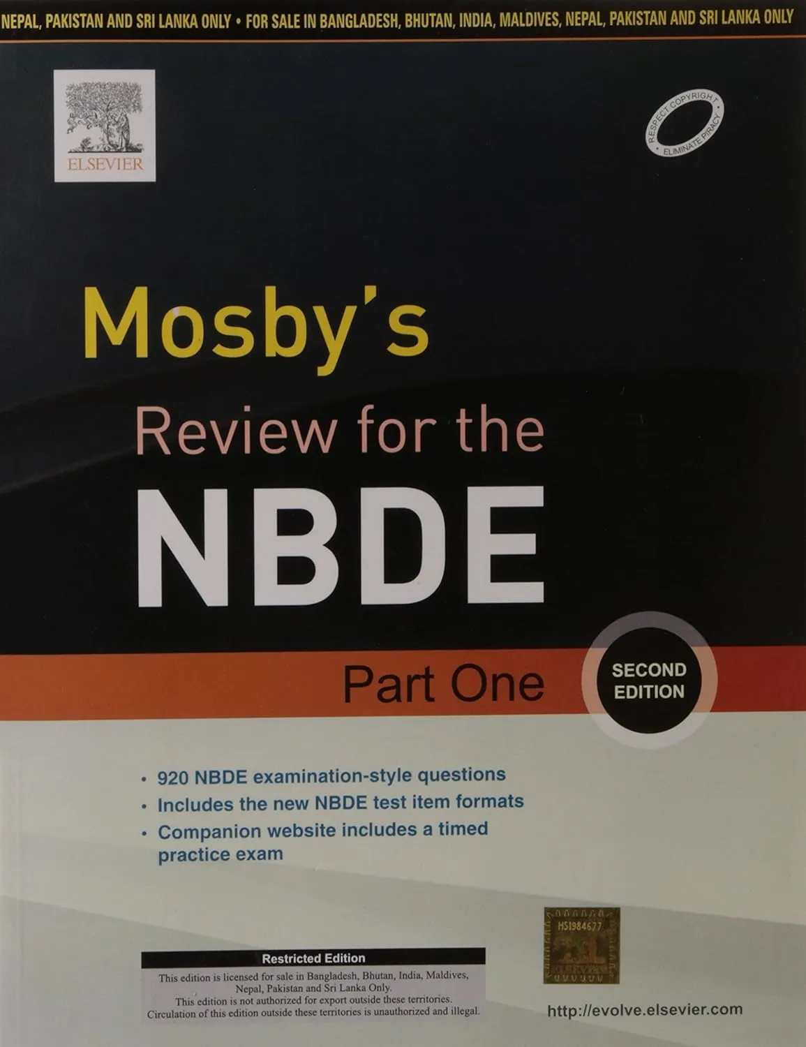 Mosbys Review for the NBDE Part I - 2E