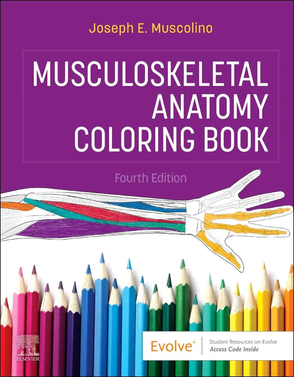 Musculoskeletal Anatomy Coloring Book - 4E
