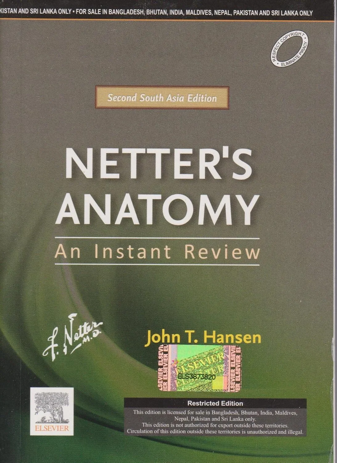 Netter's Anatomy: An Instant Review -2E