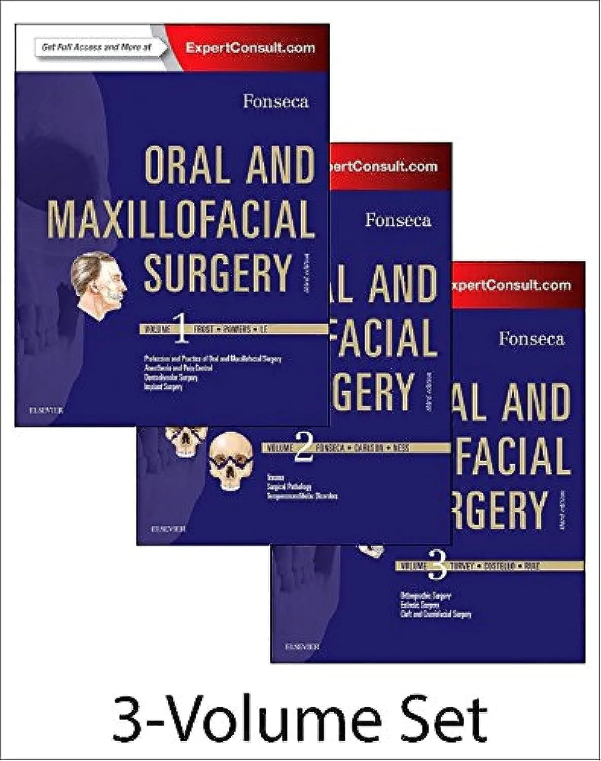 Oral and Maxillofacial Surgery (3-Volume Set) - 3E
