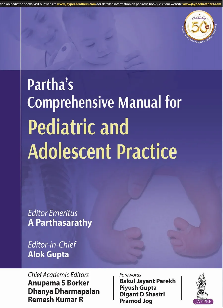 Parthas Comprehensive Manual for Pediatric and Adolescent Practice