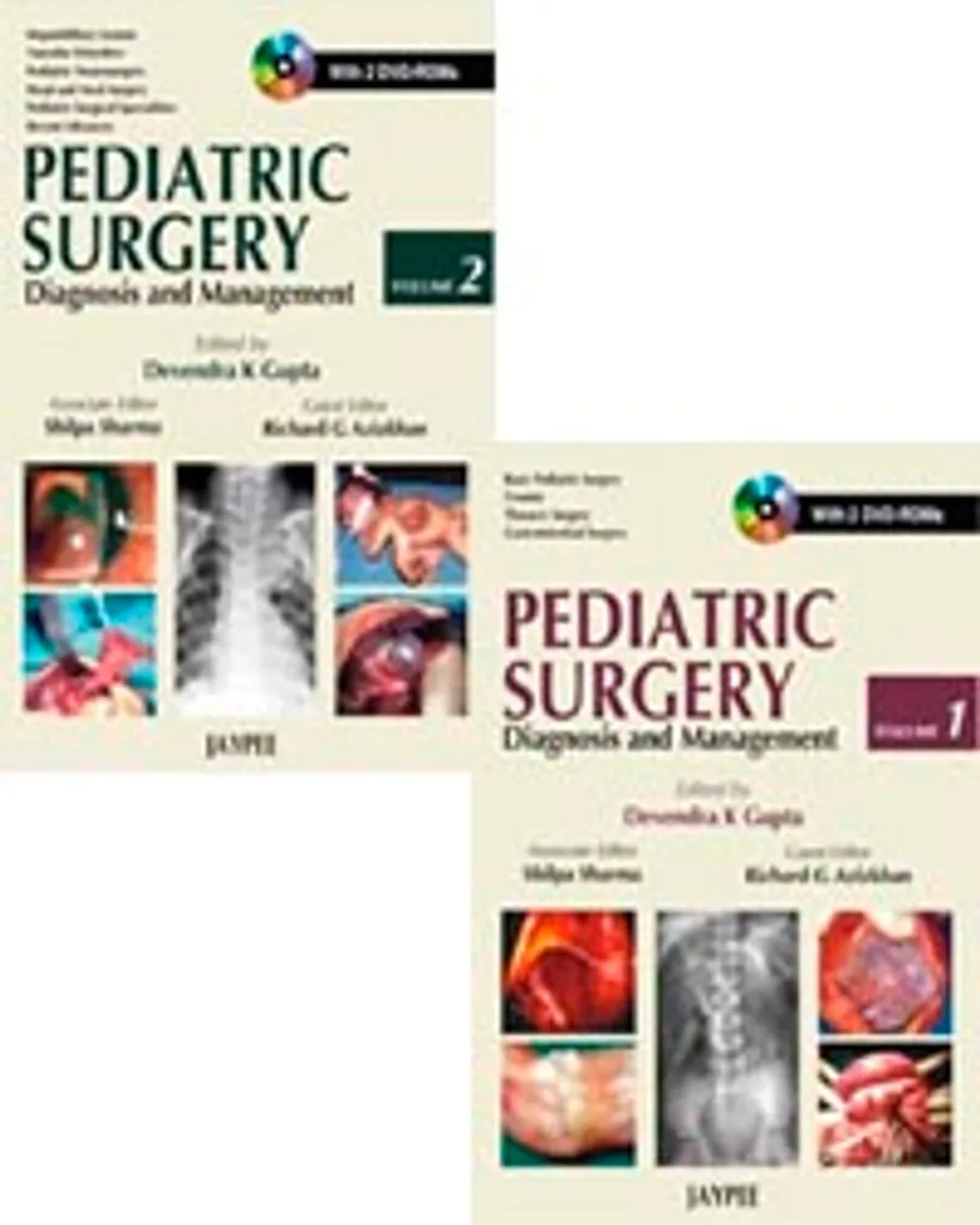 Pediatric Surgery | Diagnosis and Management 2 Vols with 2 DVD-ROMs