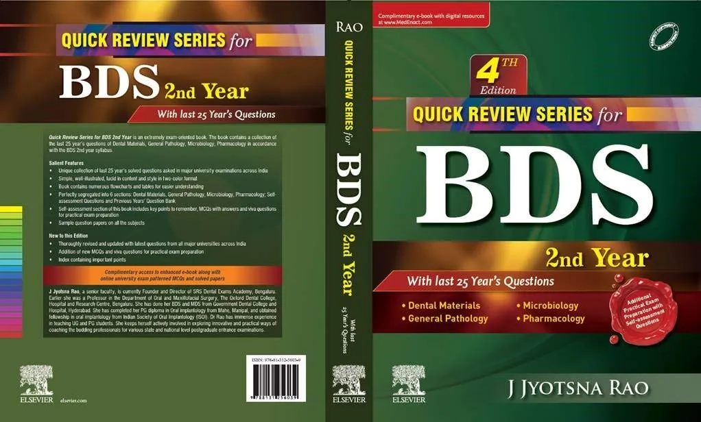 Quick Review Series for BDS 2nd Year - 4E