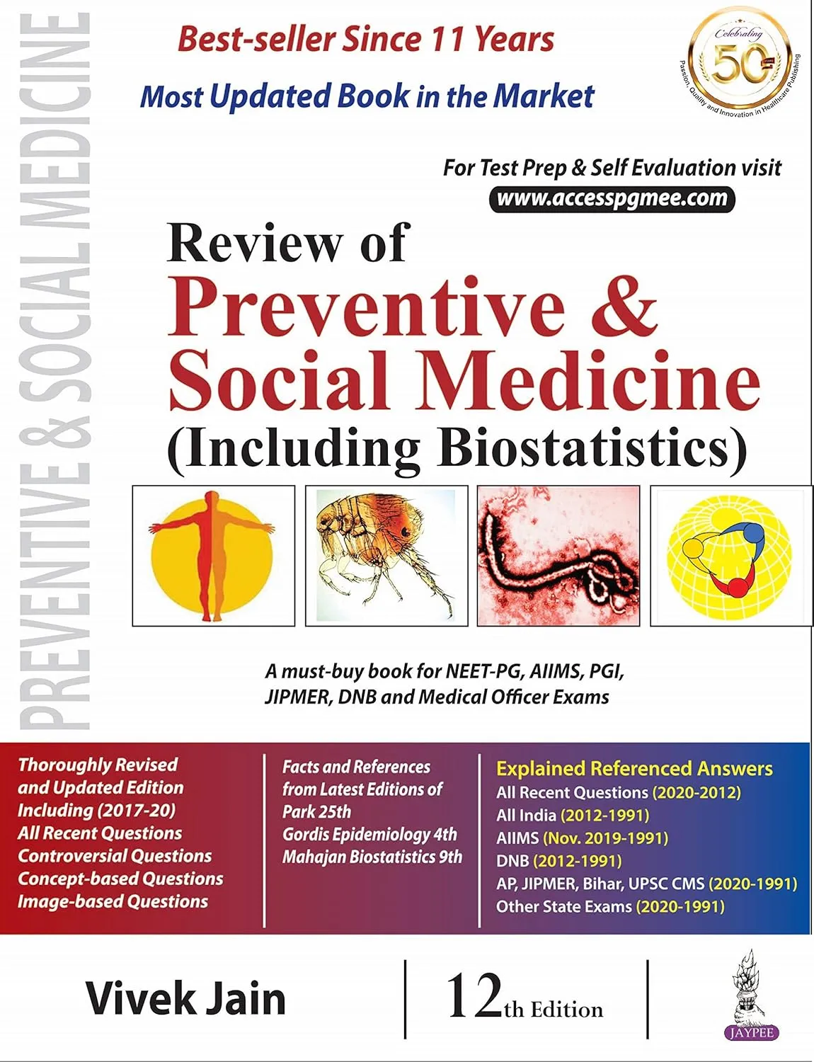 Review Of Preventive & Social Medicine (Including Biostatistics) 12th Edition 2020