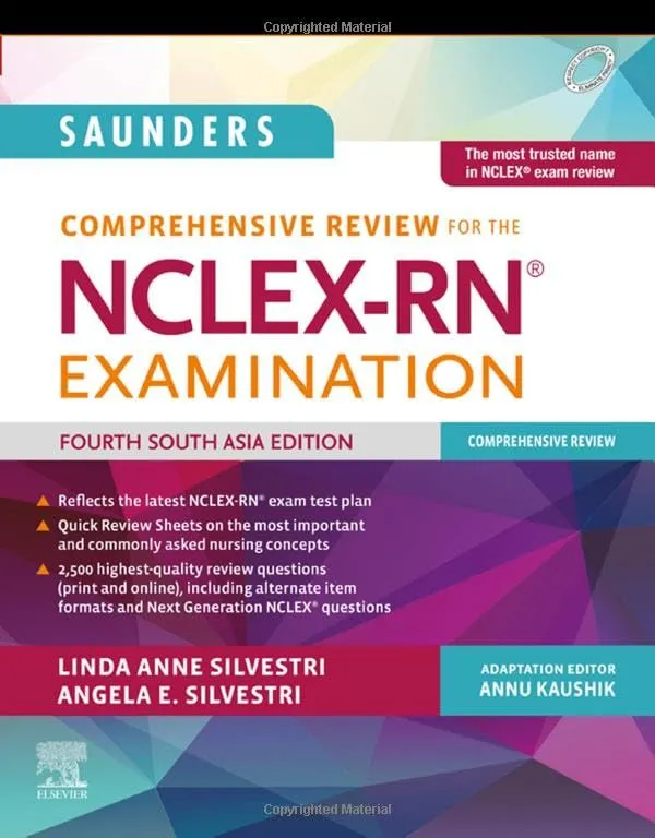 Saunders Comprehensive Review for the NCLEX-RN Examination (SAE) -4E