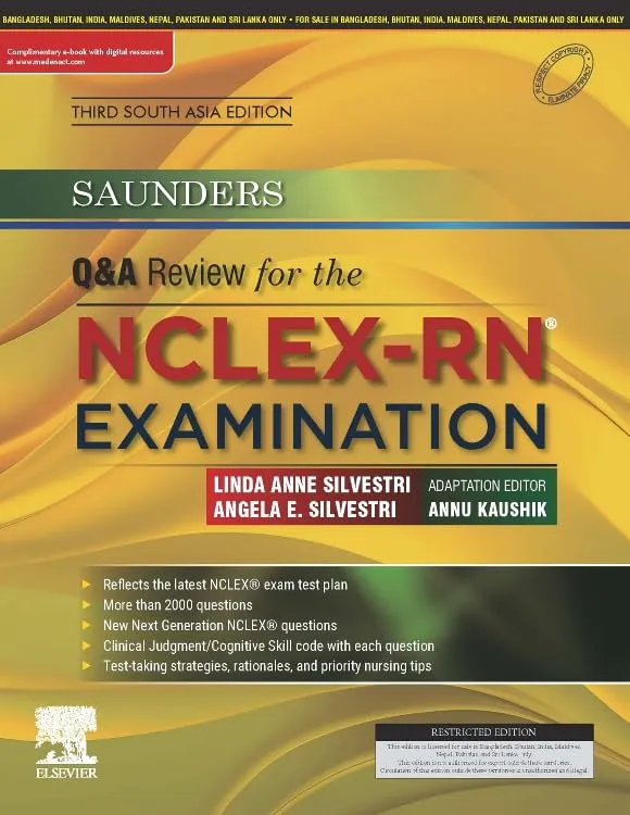 Saunders Q&A Review for the NCLEX-RN Examination(SAE) -3E