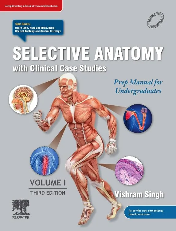 Selective Anatomy: Prep Manual for Undergraduates (Vol - 1) - 3E