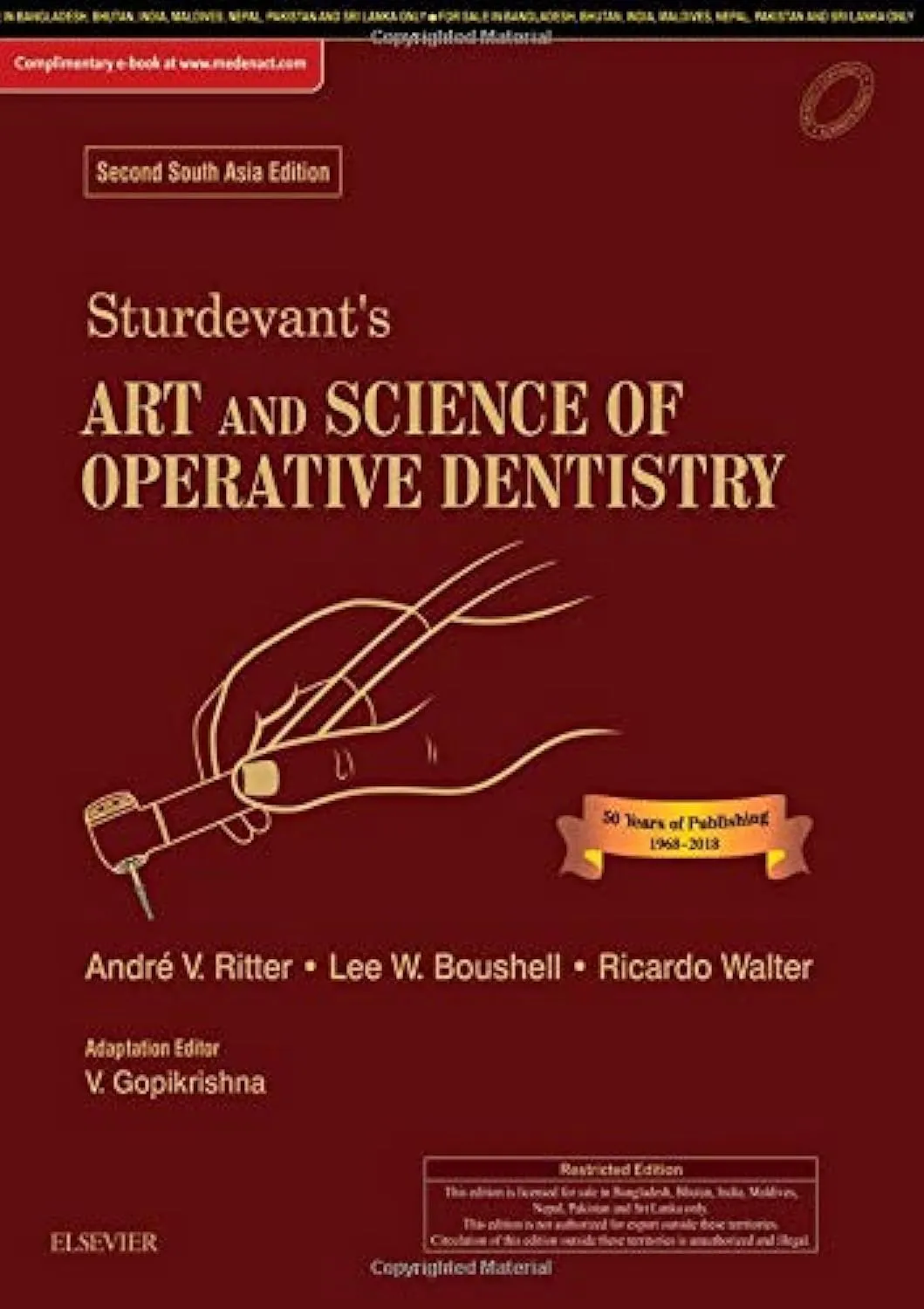 Sturdevant's Art & Science of Operative Dentistry(SAE) -2E