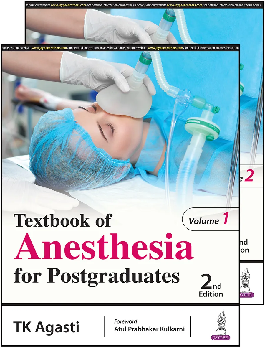 Textbook Of Anesthesia For Postgraduates (2 Volumes)