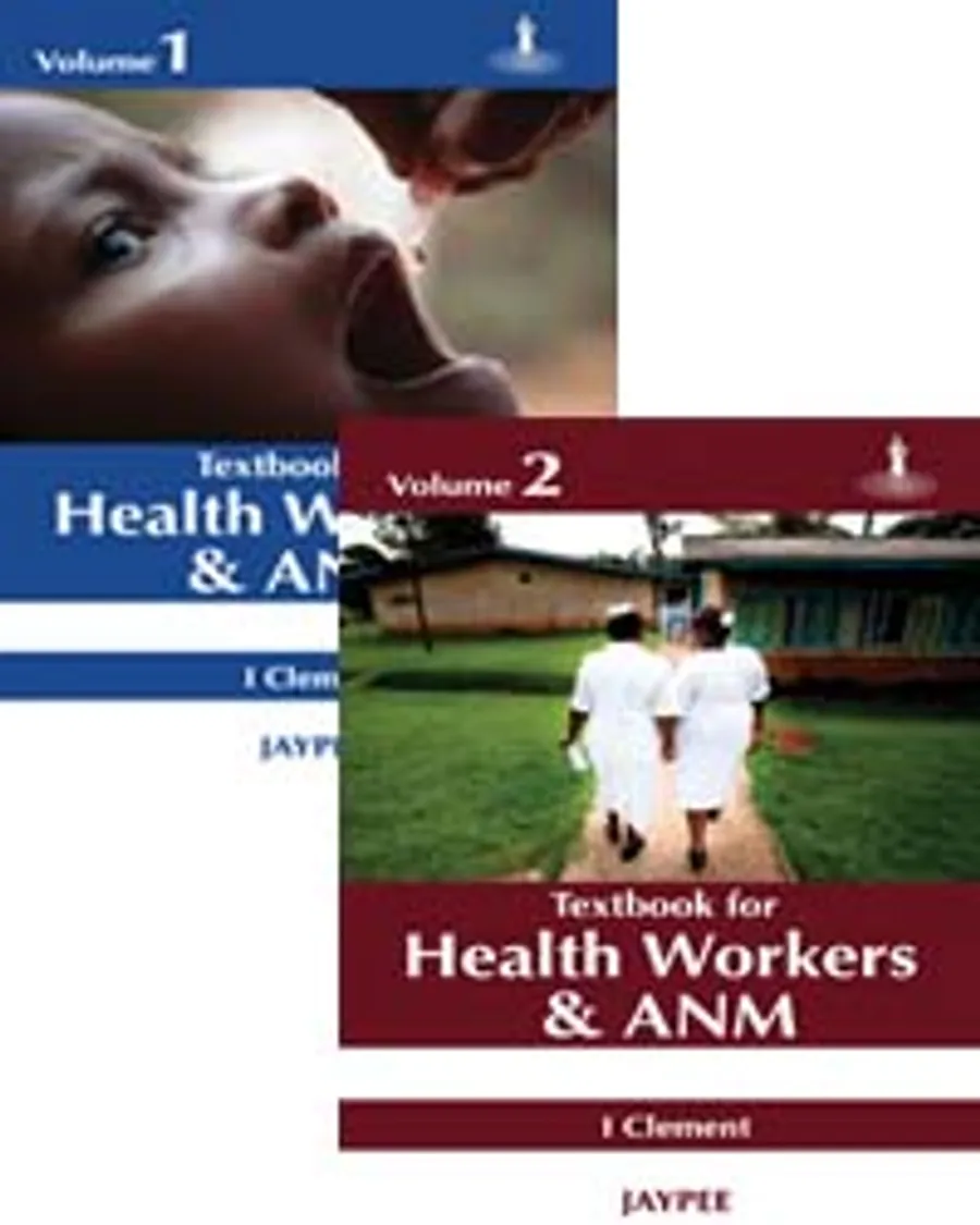 Textbook of Health Workers and ANM (2 Volume Set)