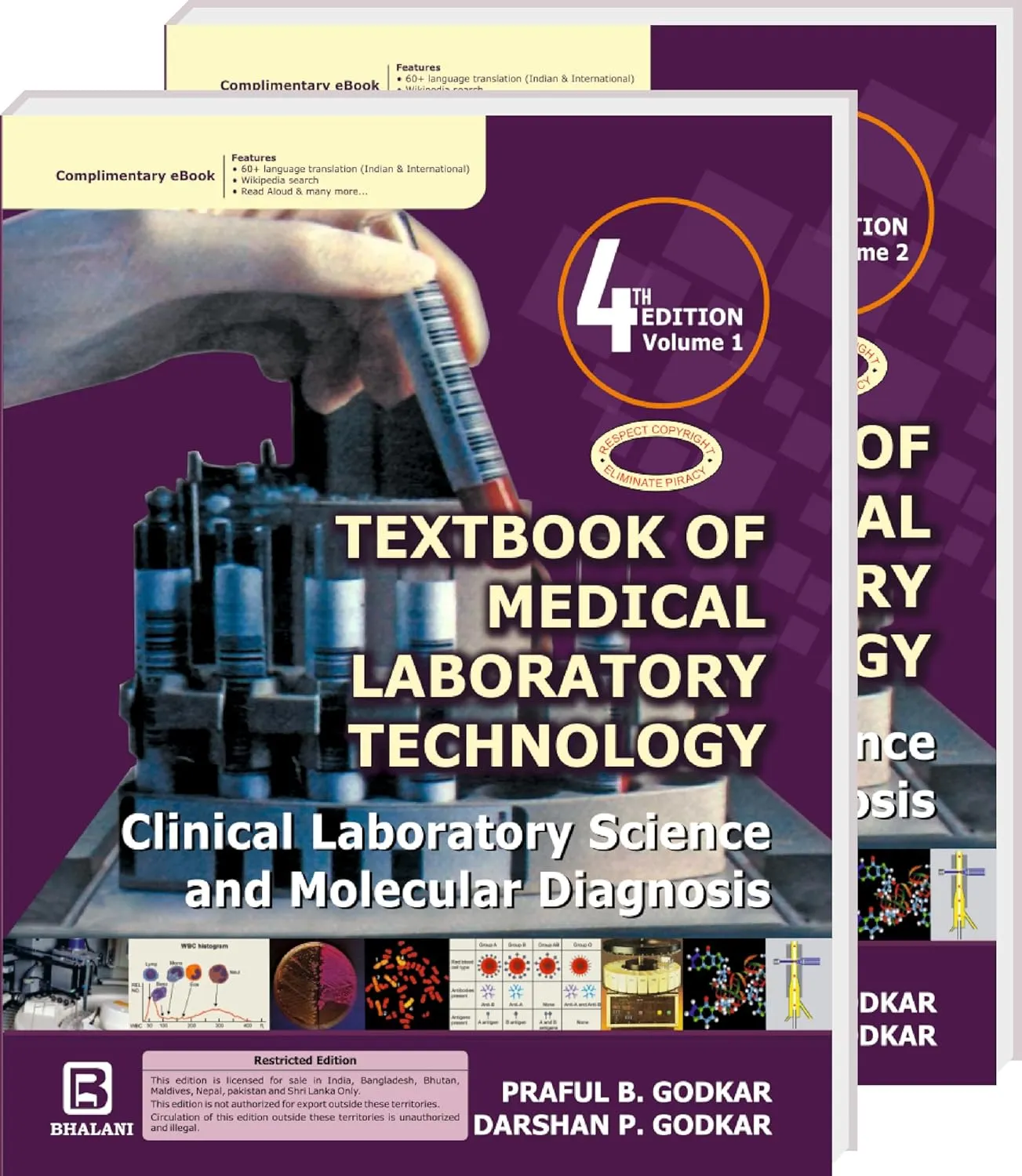 Textbook of Medical Laboratory Technology, Clinical Laboratory Science and Molecular Diagnosis | 2 Vol Set | 4th Edtion