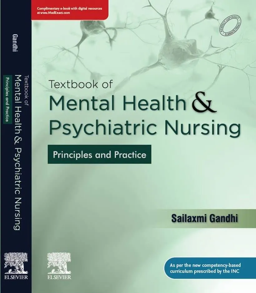 Textbook of Mental Health & Psychiatric Nursing: Principles & Practice -1E