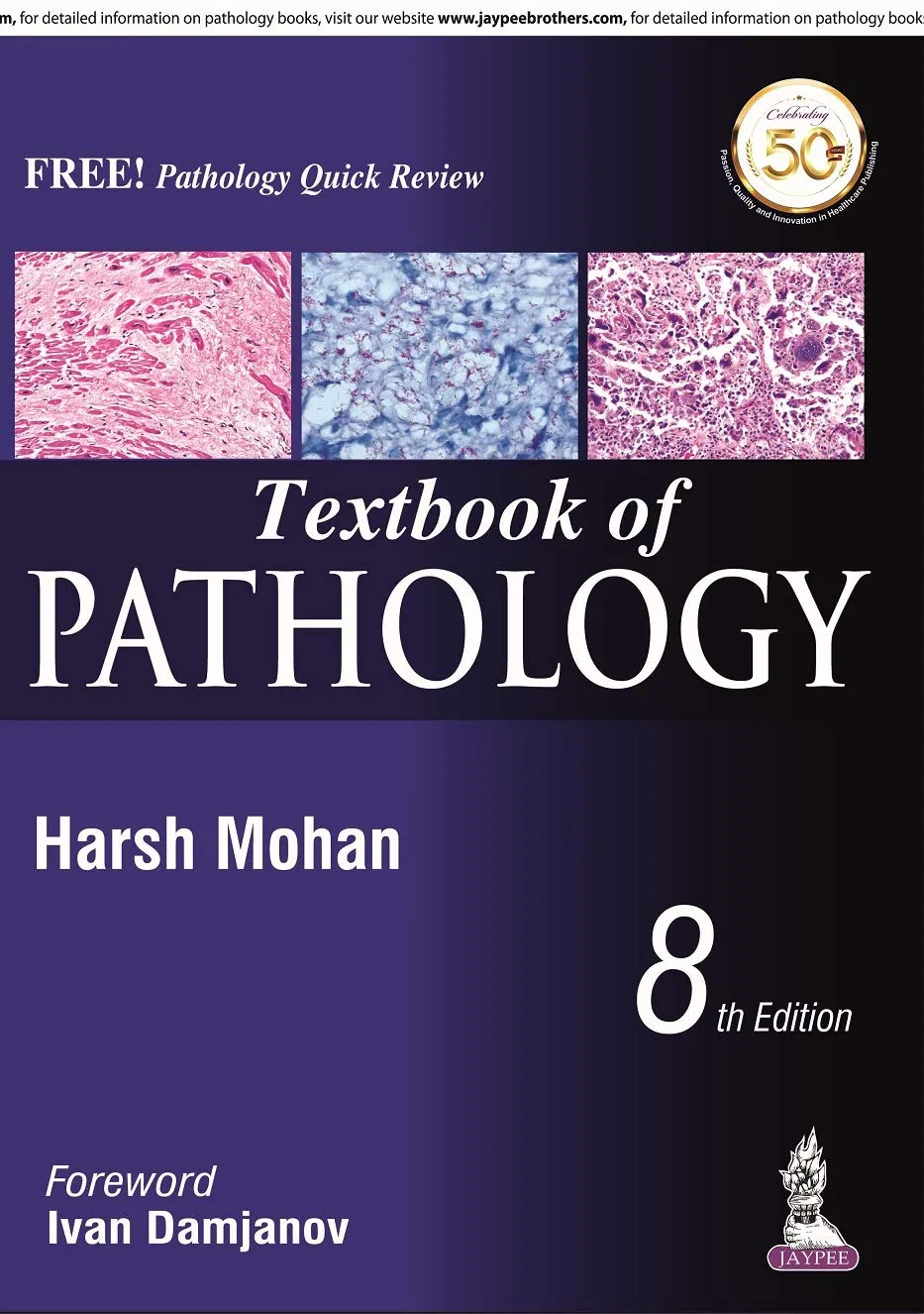 Textbook of Pathology with Pathology Quick Review and MCQs - 8th Edition