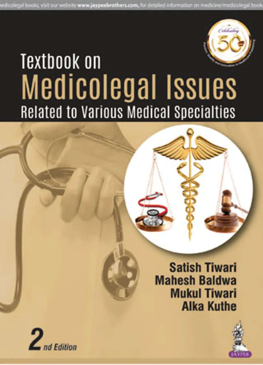 Textbook on Medicolegal Issues | Related to Various Medical Specialties