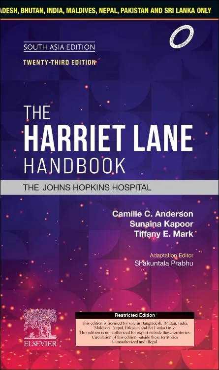 The Harriet Lane Handbook (SAE) - 23E
