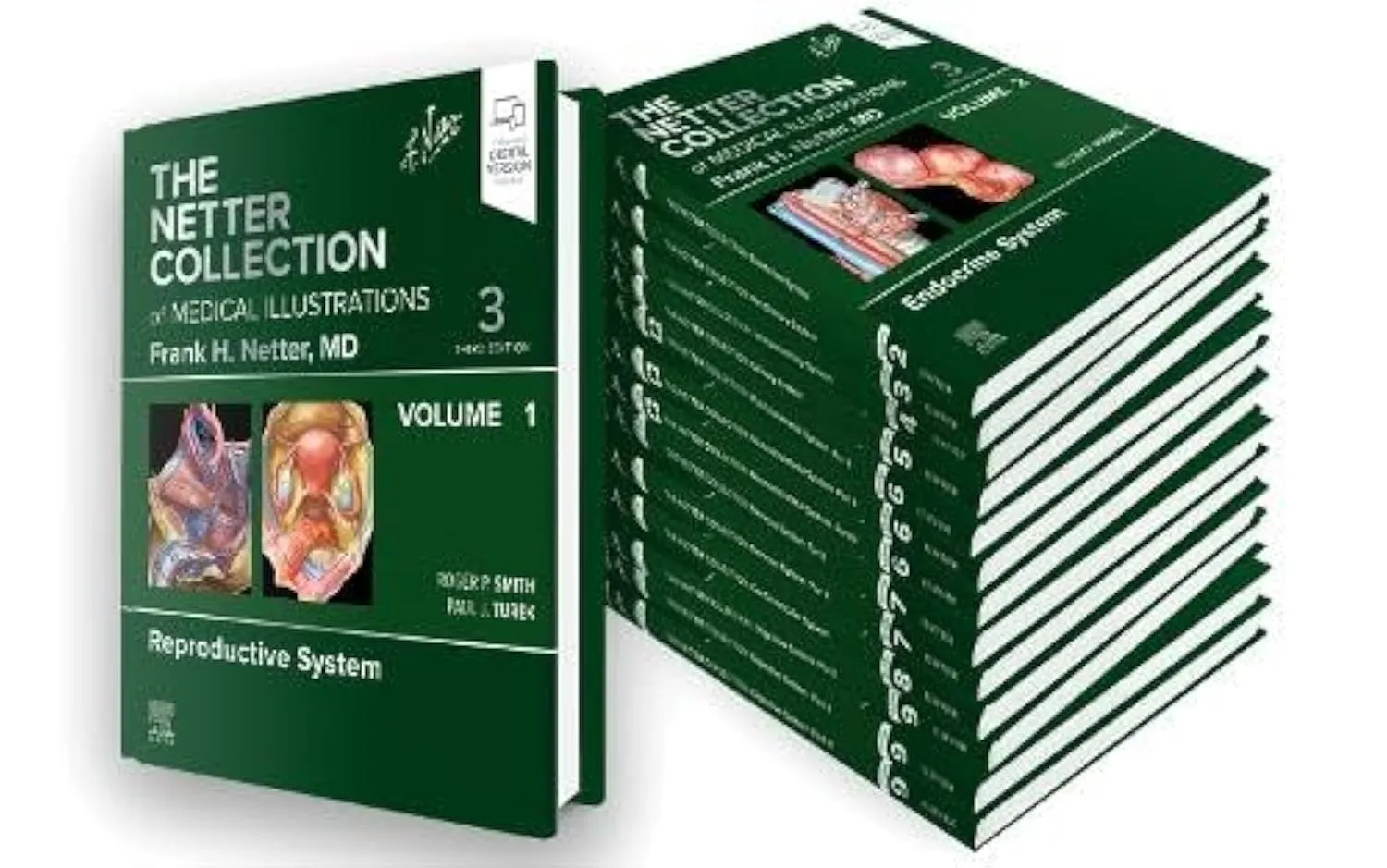 The Netter Collection of Medical Illustrations Complete Package - 3E