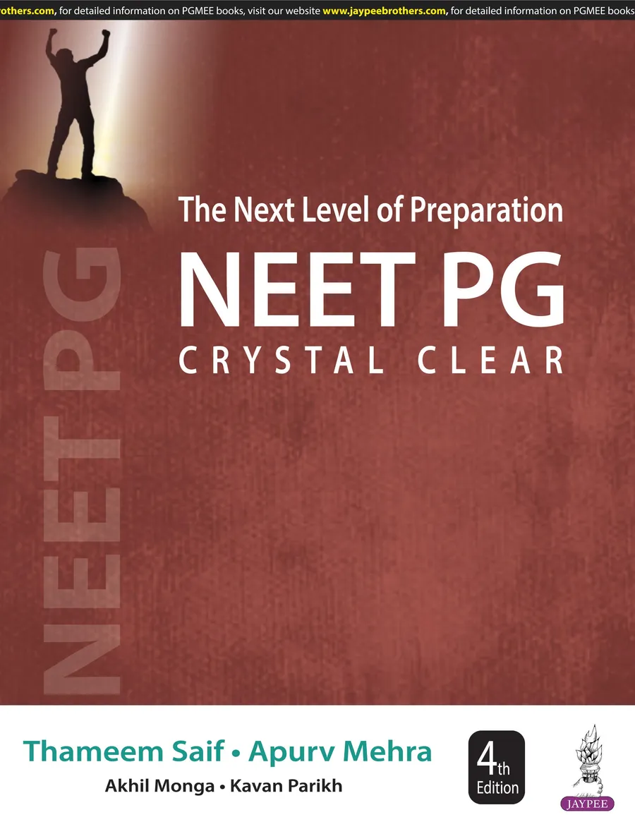 The Next Level of Preparation NEET PG Crystal Clear