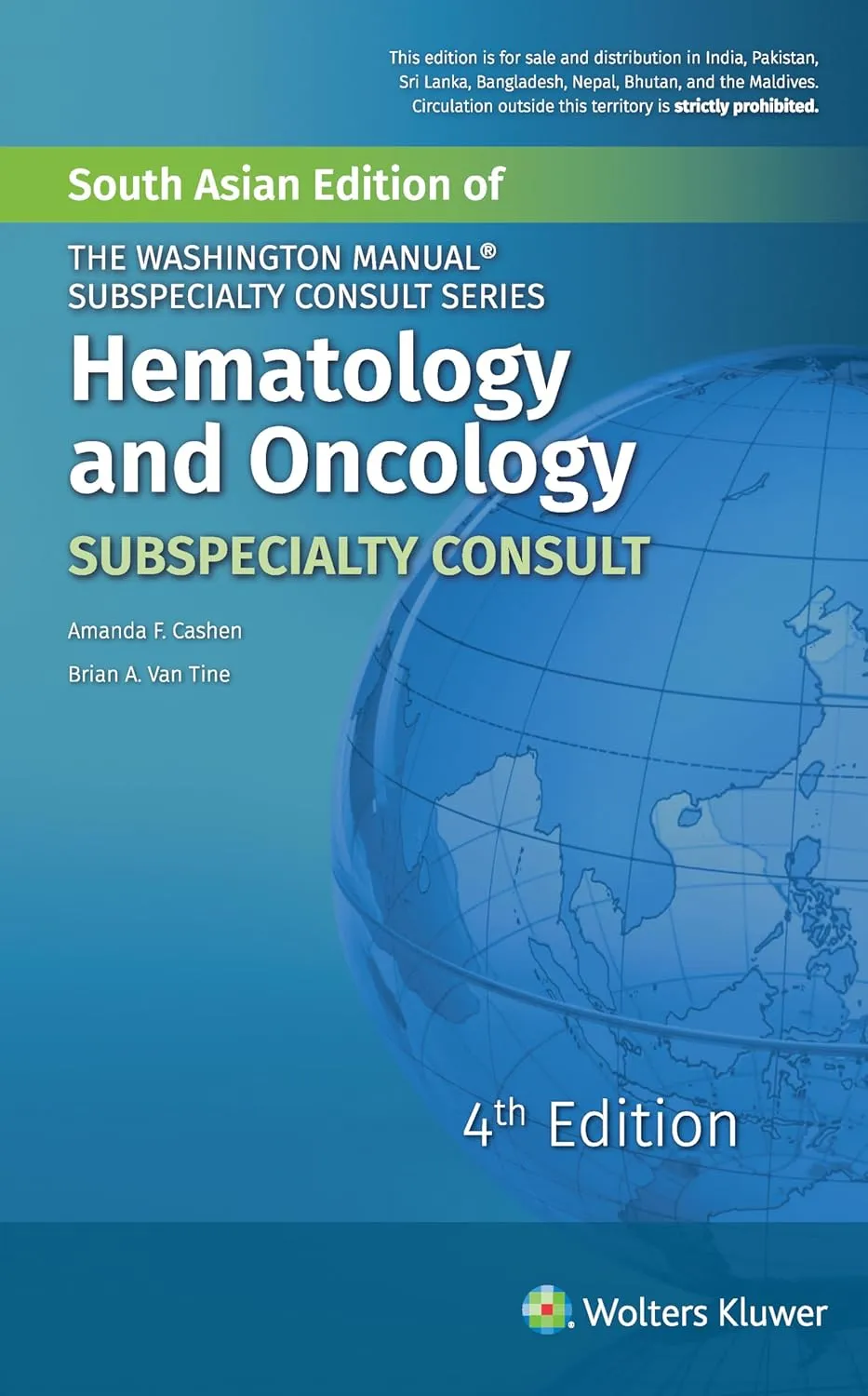 The Washington Manual Hematology and Oncology Subspecialty Consult - 4E