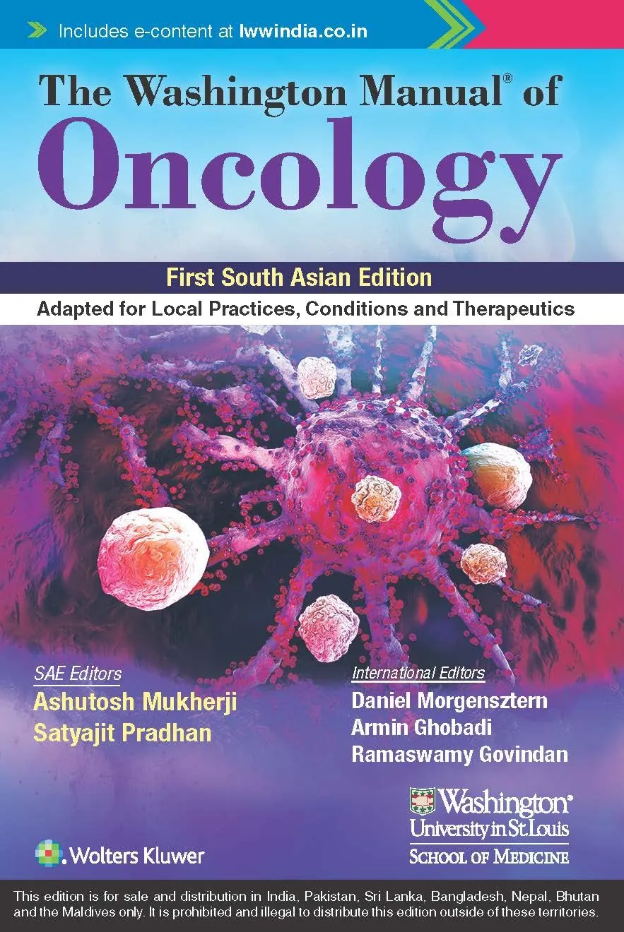 The Washington Manual of Oncology -4E (1st SAE)